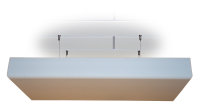 Edelstahl-Abh&auml;ngung 4er-Set f&uuml;r Deckensegel (max. 50 cm)