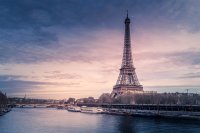 Akustikbild Eiffel Tower Paris Horizon