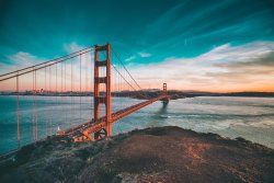 Akustikbild Golden Gate Bridge San Francisco