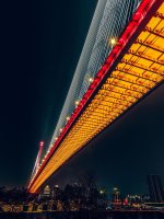 Akustikbild Glowing Bridge