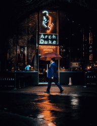 Akustikbild Arch Duke Neon Sign